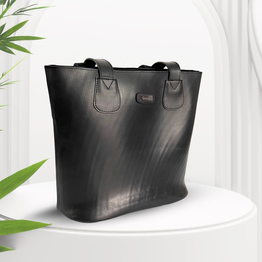Buy SZONE Women Vintage Genuine Leather Tote Bag Large Shoulder Purse Work  Handbag Black Large at Amazonin
