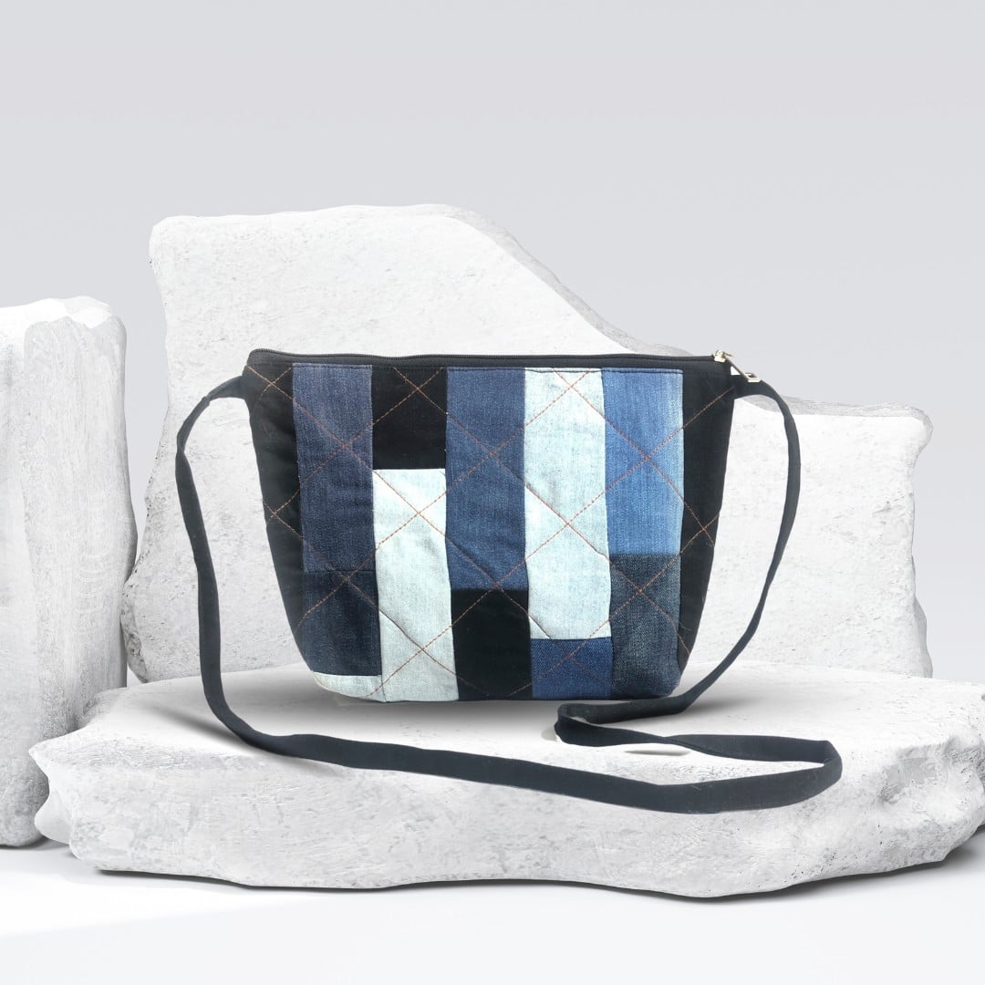 Denim Hexie Bag! - Just Jude Designs - Quilting, Patchwork & Sewing patterns  and classes