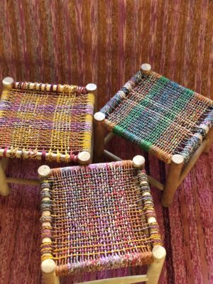 Fabric Rope Stools