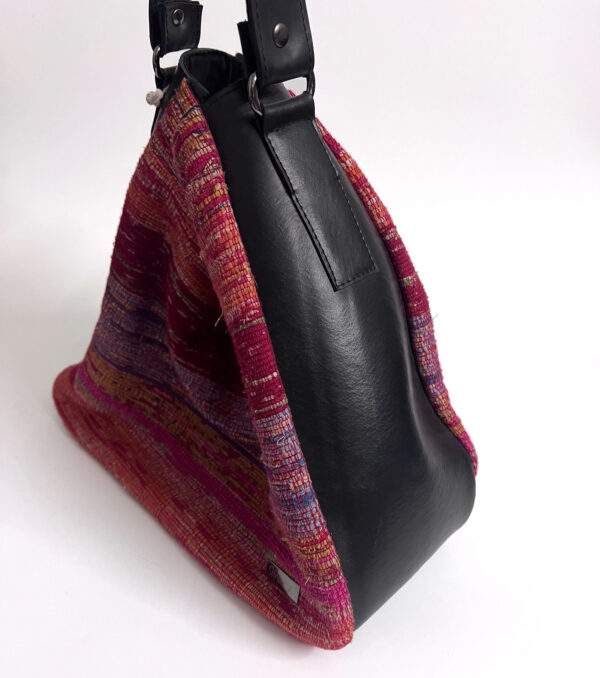 Fabric Hobo Tote-Side