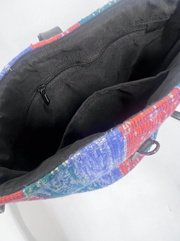 Fabric Bucket Bag - Inside